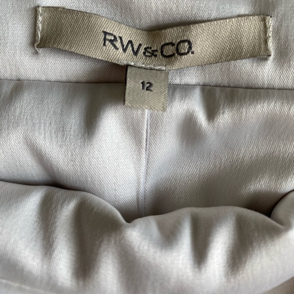 Rw&Co. Off White Strapless/ or With Straps Gown - Picture 9 of 12